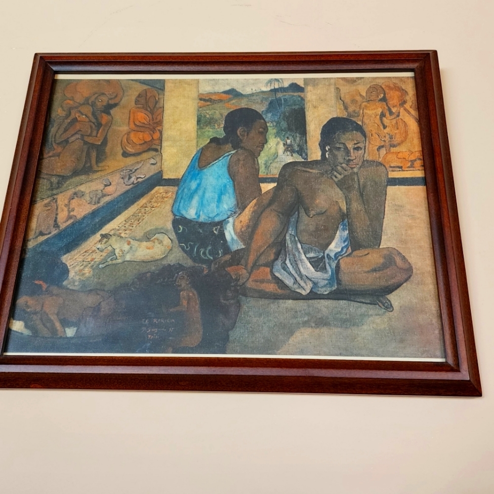Paul Gauguin Te Rerio (The Dream) 1897 Print